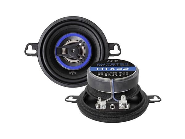 Autotek ATX 32 2-vägs koaxial vägghögtalare 90 W Innehåll: 1 st