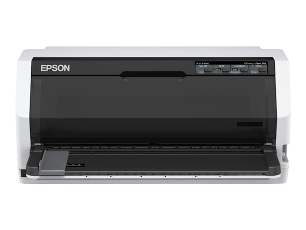 Epson LQ 780N - Skrivare - svartvit - punktmatris - A3 - 360 x 180 dpi - 24 pin - upp till 487 tecken/sek - parallell, USB 2.0, LAN