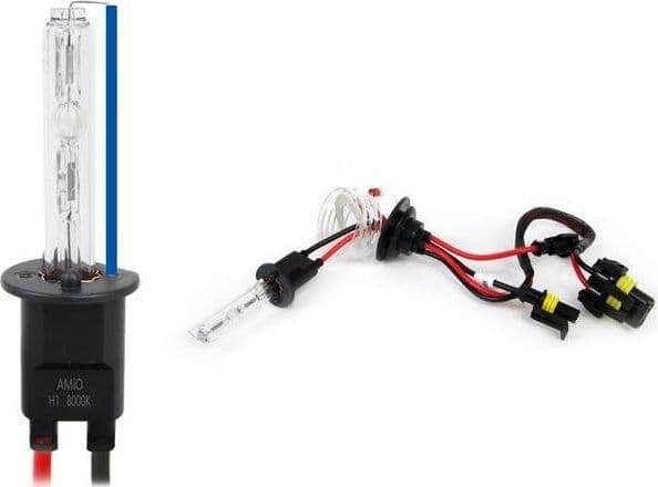 AMiO Xenon pære, H1 8000K xenon filament