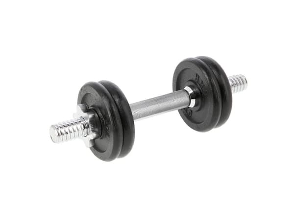 HMS SG01 gjenget vektstang 7kg 4 plater