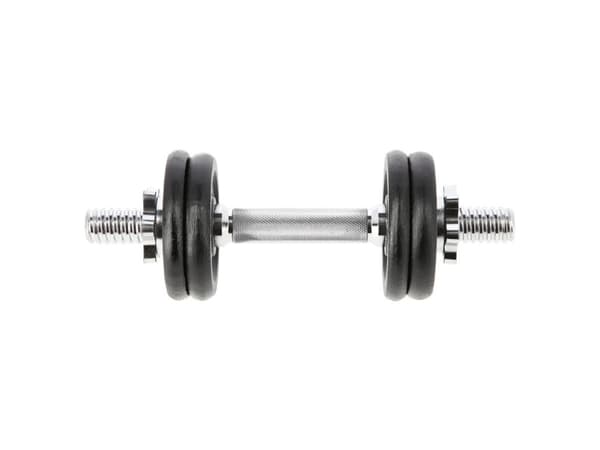 HMS SG01 gjenget vektstang 7kg 4 plater