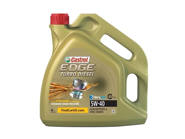 CASTROL EDGE TITANIUM TD MOOTTORIÖLJY (5W-40; 4 L)