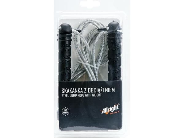 Allright sports skipping rope JUMPING WITH AN ALLRIGHT LOAD