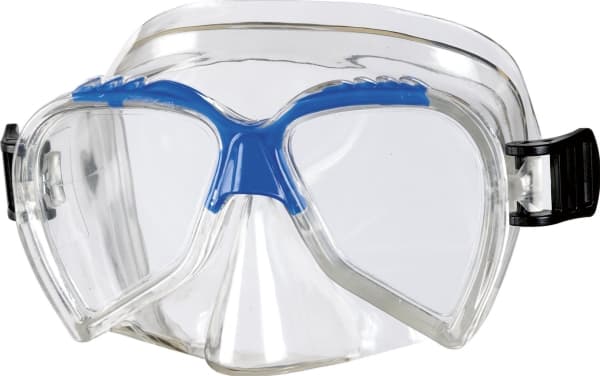 BECO-Beermann 99001-6, Barn, Halv ansigtsmaske, Polykarbonat, Blå, Transparent, 4 År