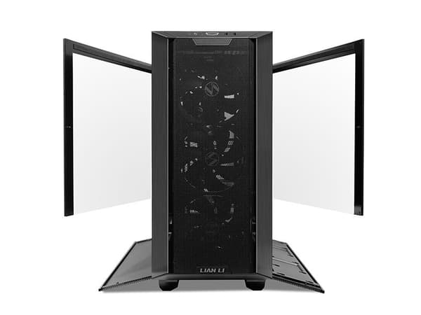 Lian Li Lancool III , Midi Tower, PC, Sort, Gjennomsiktig, ATX, EATX, Micro ATX, Mini-ITX, Aluminium, SGCC, Herdet glass, Multi