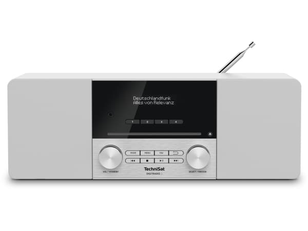 TechniSat 3 - Lydsystem - 2 x 10 watt - hvit