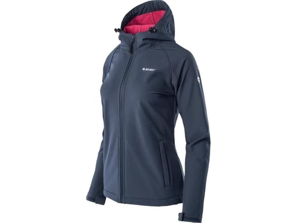 Hi-TEXT Hi-Tec Lady Neti softshelljakke for kvinner, marineblå, størrelse S