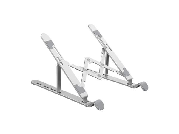 ORICO BÄRBAR COMPUTERSTATIV 17", SAMMENKLAPPELIG, ALUMINIUM