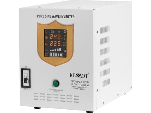 Avbruddsfri strømforsyning 12V 230V 2200VA/1600W KEMOT PROsinus 2200