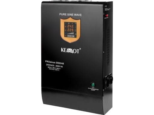 Avbruddsfri strømforsyning 48V 230V 3500VA/2400W KEMOT PROsinus 3500