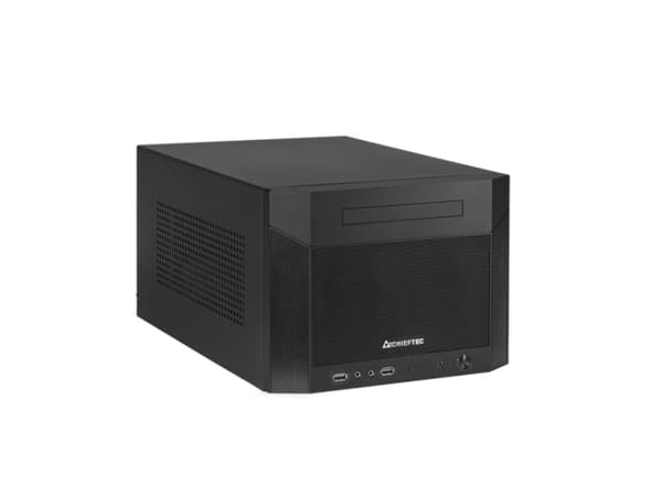 Chieftec Pro Cube Mini CN-01B-OP - ATX-boks - ingen strømforsyning (ATX) - svart - USB/lyd