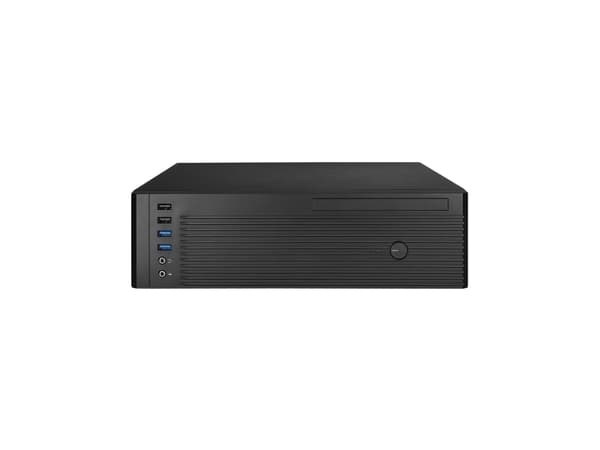 Chieftec UNI Series BE-10B-300 - Tower - micro ATX 300 Watt - svart - USB/ljud