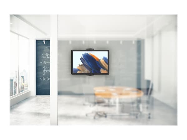 Compulocks Universal Tablet Cling Glass Mount - Monteringssats (cling-fäste) - för surfplatta - universell - svart - skärmstorlek: 7"-13" - glasmonte