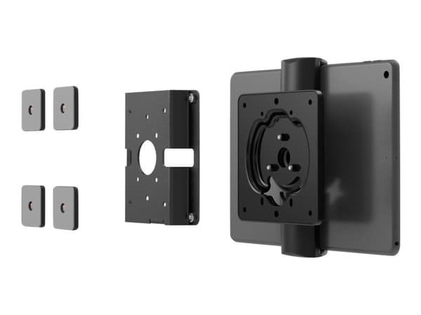 Compulocks Universal Tablet Cling Glass Mount - Monteringssats (cling-fäste) - för surfplatta - universell - svart - skärmstorlek: 7"-13" - glasmonte