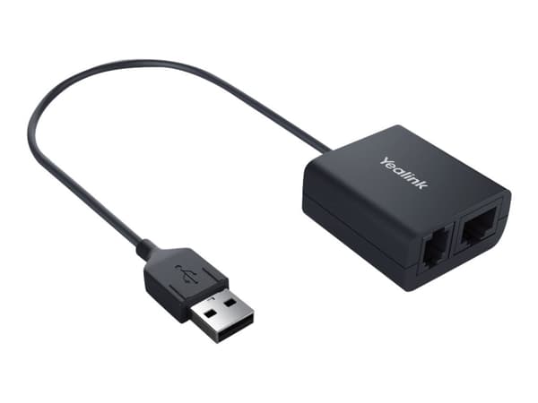 Yealink EHS40 - Adapter for trådløse hodetelefoner for trådløs hodemikrotelefon, VoIP-telefon - for Yealink SIP-T53, T54, T57, T48, T58; Skype for Bu