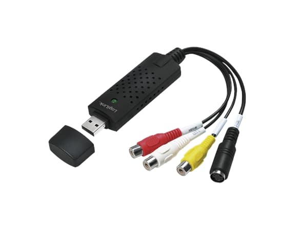 LogiLink - Videofangstadapter - USB 2.0 - NTSC, PAL - svart