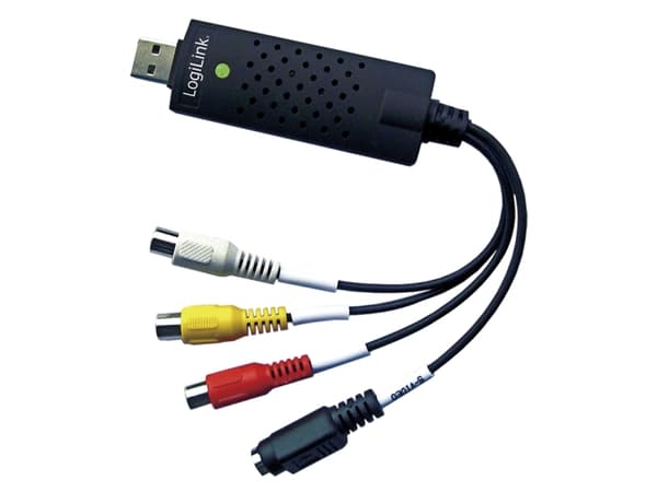 LogiLink - Videofangstadapter - USB 2.0 - NTSC, PAL - svart