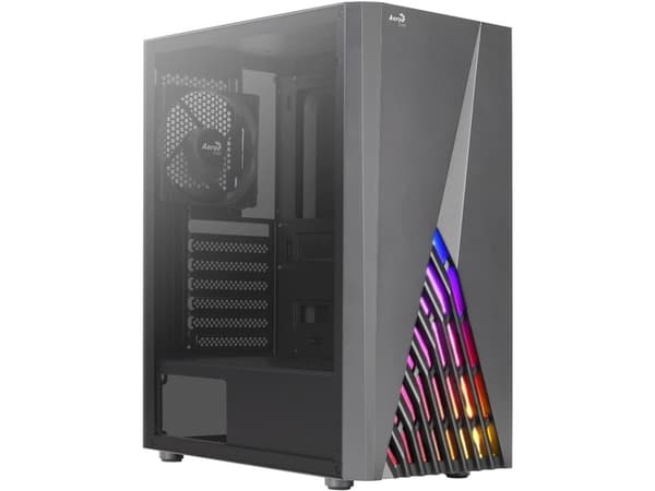 Aerocool Delta, PC, Sort, ATX, micro ATX, Mini-ITX, ABS, 15,5 cm, 30,7 cm