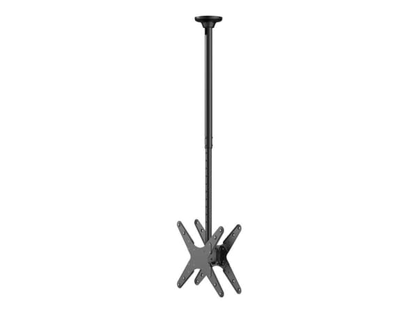 Neomounts FPMA-C340DBLACK, 50 kg, 81,3 cm (32"), 190,5 cm (75"), 400 x 400 mm, Korkeudensäätö, Musta