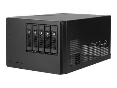 SilverStone CS351 - - ATX/MicroATX - ingen strømforsyning (ATX / PS/2) - USB/Lyd