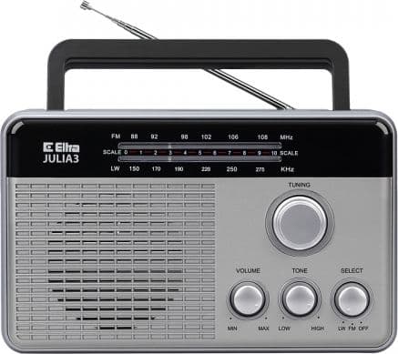 Radio Eltra JULIA 3 sølv