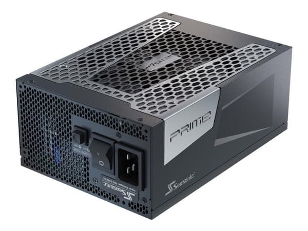 Seasonic Prime TX 1600 - Nätaggregat (intern) - ATX12V / EPS12V - 80 PLUS Titanium - AC 100-240 V - 1600 Watt