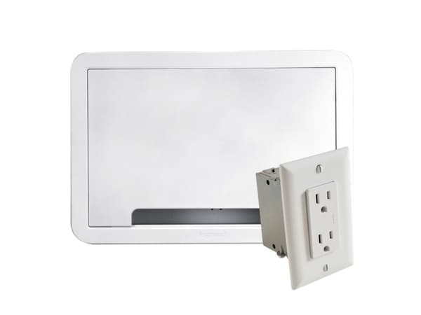 Sanus - Väggdosa - 9" - vit