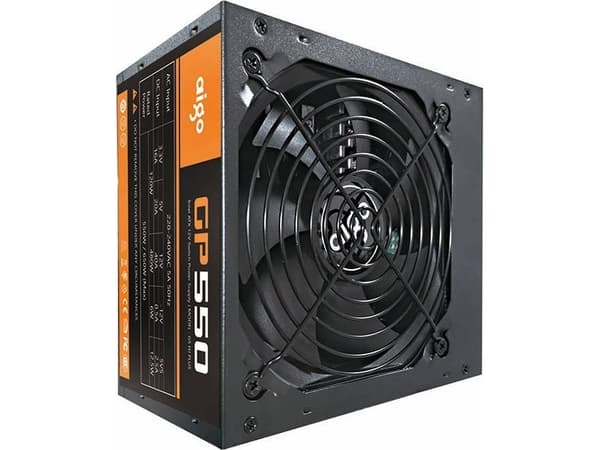Aigo GP550 80 Plus Bronze 650W strømforsyning (svart)