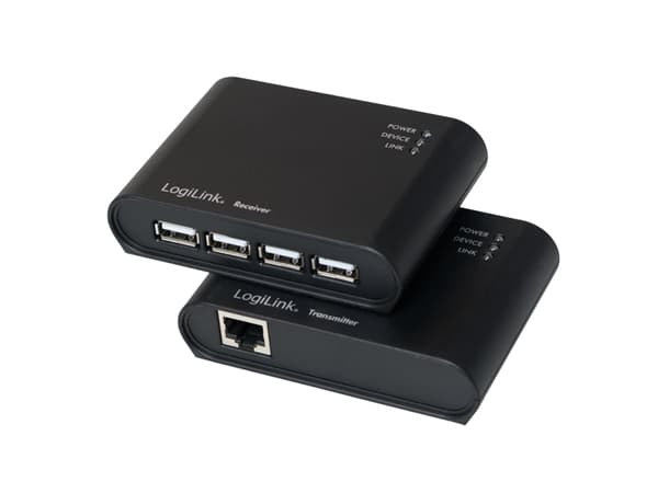 LogiLink AU0048A, Svart, 1,5 m, USB A, DB-9, Hankontakt, Hankontakt