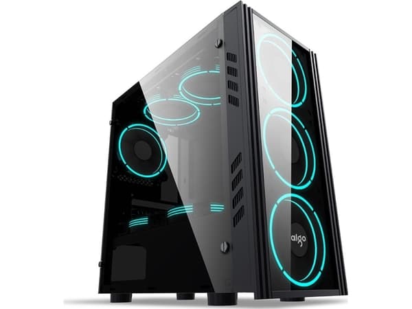 Aigo Black Technology Mini Micro-ATX-datorhölje (svart)