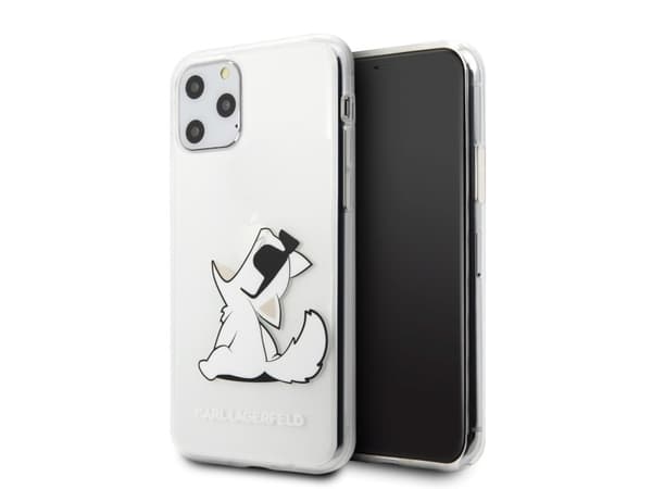 Karl Lagerfeld Choupette morsomme solbriller - iPhone 11-deksel (klar)