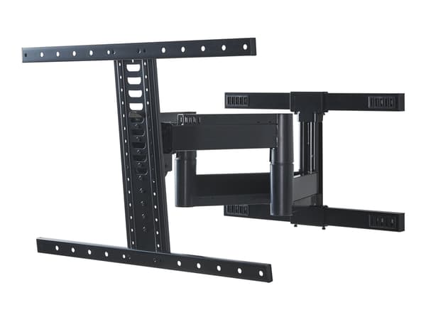 Sanus FLF325 - Monteringssats (väggfäste) - fullständig rörelse - för LCD-display - metall - svart - skärmstorlek: 47"-90" Svart