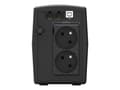 Miniatyrbilde 3 av 5: PowerWalker Basic VI 1000 STL FR - UPS - AC 162 - 290 V - 600 watt - 1000 VA - 9 Ah - USB - utgangskontakter: 2