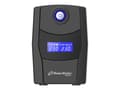 Miniatyrbilde 1 av 5: PowerWalker Basic VI 1000 STL FR - UPS - AC 162 - 290 V - 600 watt - 1000 VA - 9 Ah - USB - utgangskontakter: 2