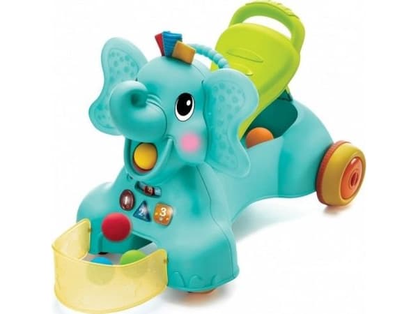 B-KIDS 217023 3-IN-1 SENSORY ELEPHANT RIDER