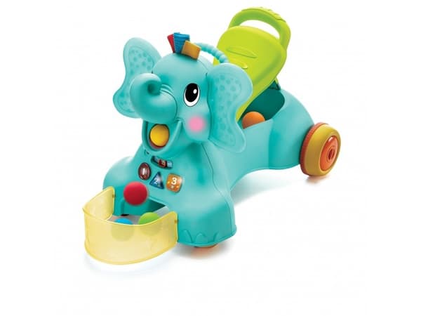 B-KIDS 217023 3-IN-1 SENSORY ELEPHANT RIDER