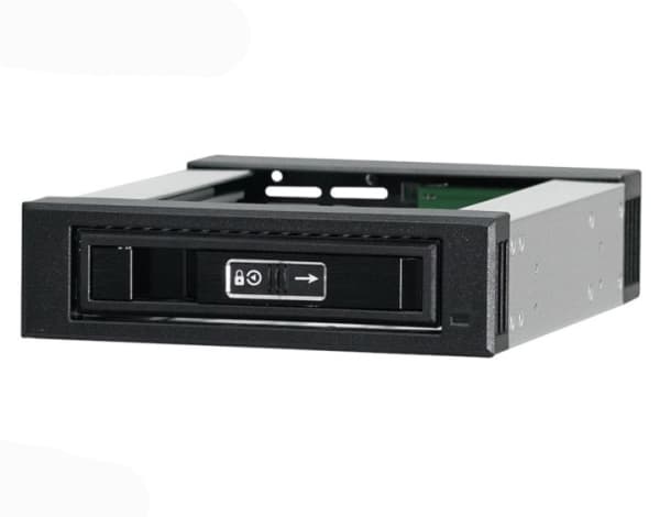 Jou Jye Computer JJ-N-16TM, HDD/SSD-kabinett, 2.5/3.5", SAS, SAS-2, SAS-3, SATA, Serial ATA II, Serial ATA III, Hot-swap, Svart, Grå