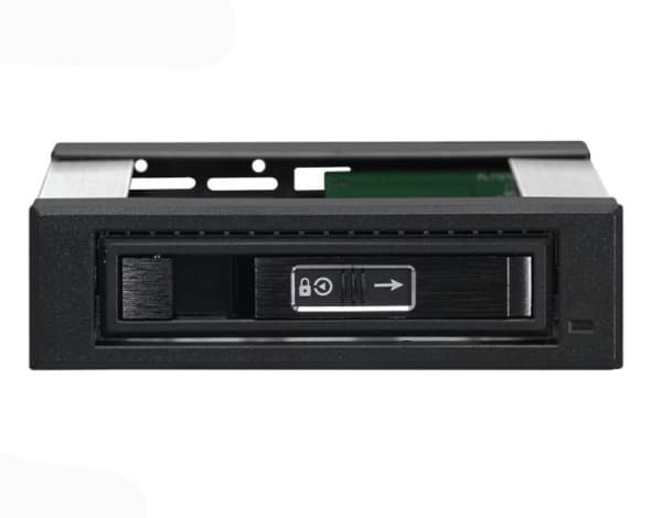 Jou Jye Computer JJ-N-16TM, HDD/SSD-kabinett, 2.5/3.5", SAS, SAS-2, SAS-3, SATA, Serial ATA II, Serial ATA III, Hot-swap, Svart, Grå