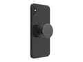 Miniatyrbilde 4 av 5: PopSockets PopGrip - Fingergrip/støtteben for mobiltelefon - utskiftelig - Riftede Texture Black