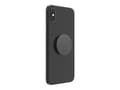 Miniatyrbilde 2 av 5: PopSockets PopGrip - Fingergrip/støtteben for mobiltelefon - utskiftelig - Riftede Texture Black