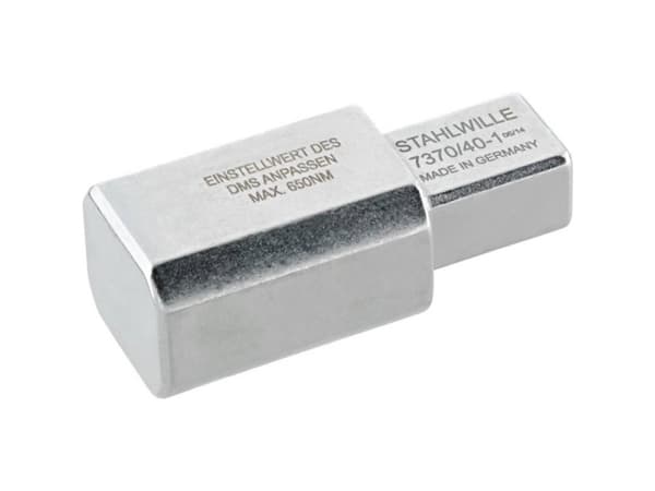 STAHLWILLE 7370/40-1, Adapteri, Terästä, Kromi, STAHLWILLE, 251 g, 6,6 cm