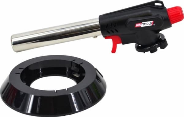 AWTOOLS GASBRÄNNARE - PIEZO TYP 4 LÅNG + CYLINDERBAS
