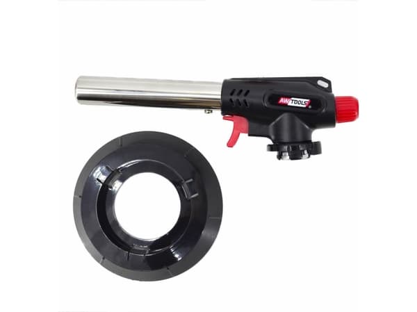 AWTOOLS GASBRÄNNARE - PIEZO TYP 4 LÅNG + CYLINDERBAS