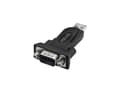 Miniatyrbild 5 av 5: LogiLink AU0002F, USB Typ-A, RS-232, USB 2.0, Jack, svart, 36 mm, 67 mm