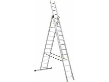 AWTOOLS ALUMINIUM STIGE 3x13 TRINN 150KG TILPASNING FOR TRAPP