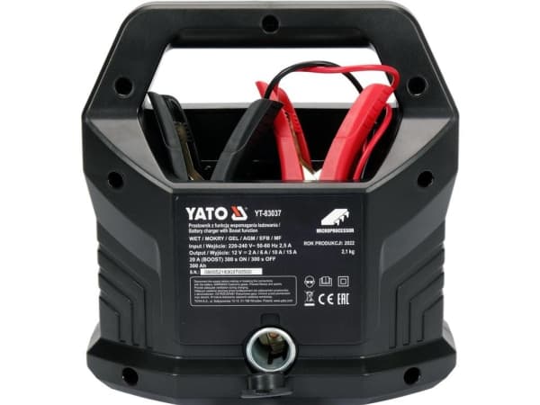 YATO ELEKTRONINEN TASASUUNTAAJA 12V/2/6/10/15/20A