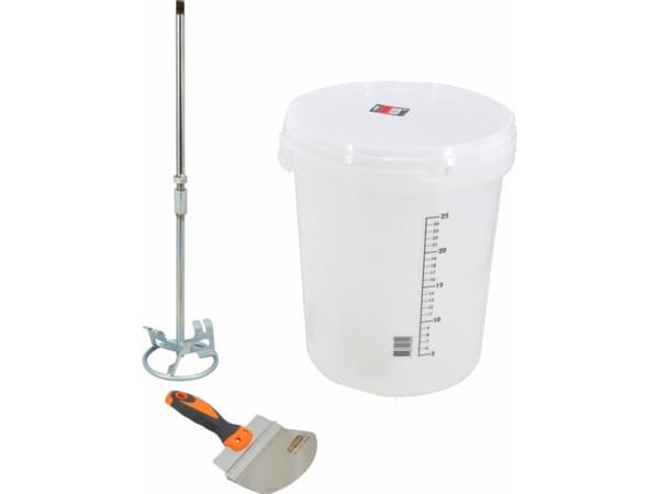 AWTOOLS FOR BLANDING FILLER, 3 STK BØNN+BLANDER+PROFILERT SPATEL