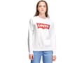 Miniatyrbilde 1 av 4: Levi's Graphic Standard Crew hettegenser 186860011 hvit S