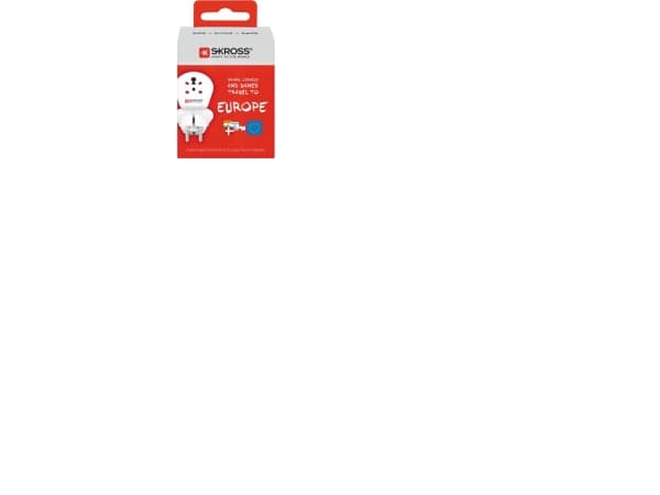 Skross 1.500217-E, Type C (Europlugg), Universal, Type D (UK), Type H (IL), Type K (DK), 100 - 250 V, 10 A, Hvit