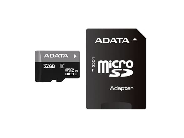 ADATA Premier - Flashminneskort (microSDHC till SD-adapter ingår) - 32 GB - UHS Class 1 / Class10 - microSDHC UHS-I